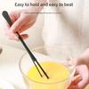 Egg Beater Long Handle Spoon Stirrer Reusable Bakeware Household Foam Milk Frother Whisk Whisking Stirring Mixer Cookware