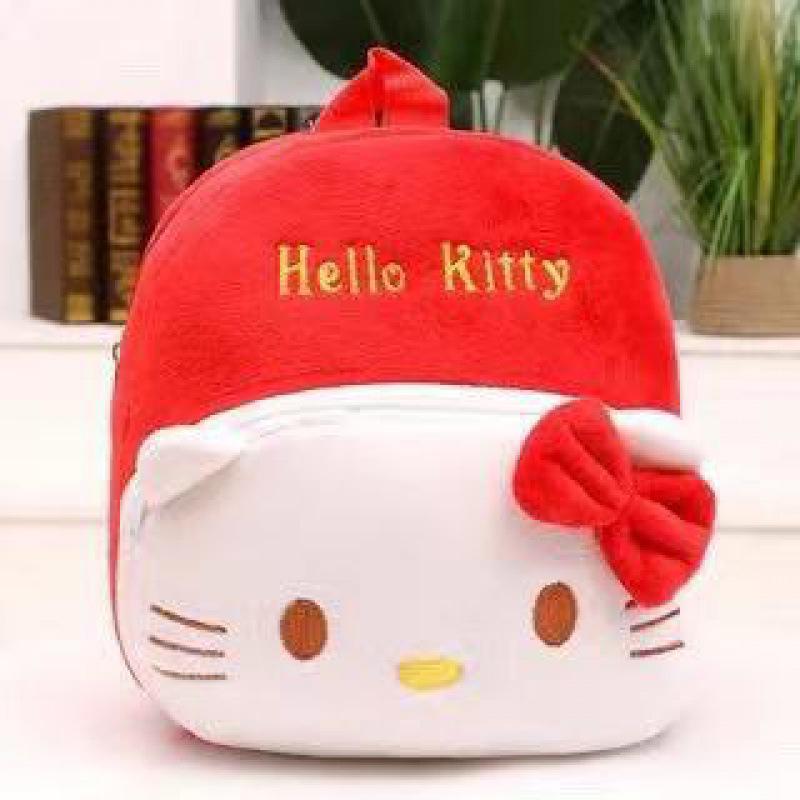 New Cross-Border Toddler Plush Backpack & Coin Purse for Ages 1-4 - Cartoon Design, Lightweight