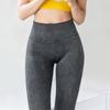 Pantalones de Yoga de Cintura Súper Alta con Doble Cintura - Transpirables, Elásticos, Adelgazantes, Levanta Glúteos, Fitness Denim