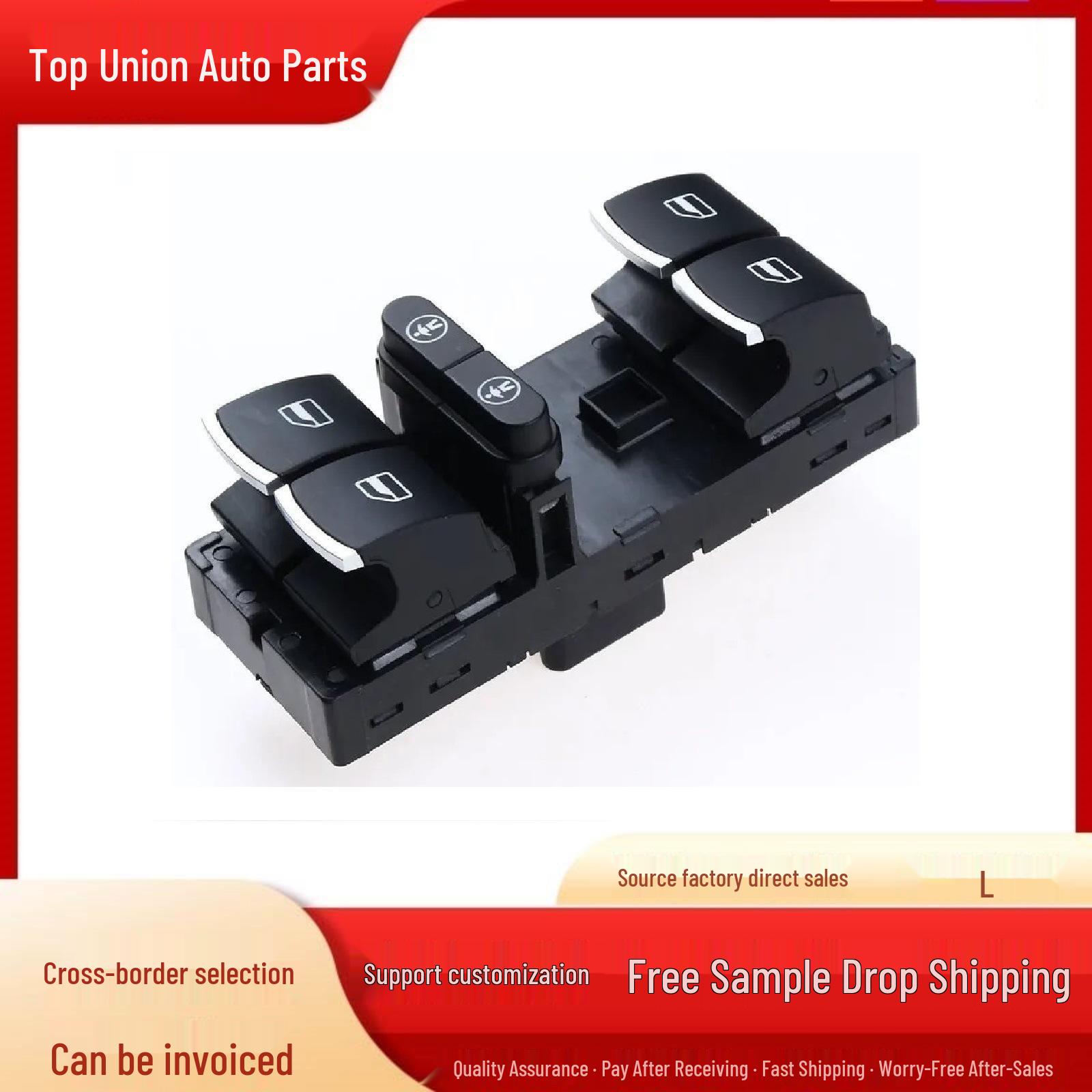 

Electric Window Master Switch 2011-2016 VW Touareg Glass Lifter 7P6959857 Electric