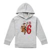 Toy Story Childrens/Kids IÂ´m 6 Woody Heather Birthday Pullover Hoodie