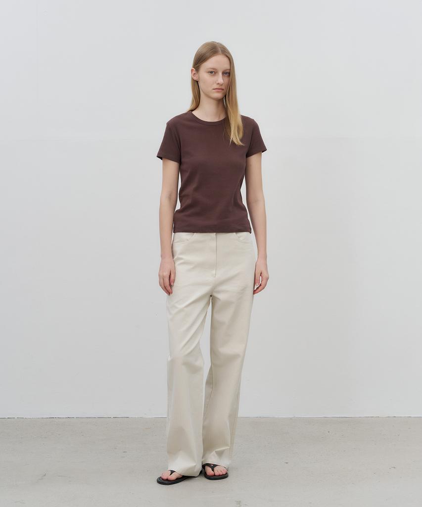 Loteu Coverstitch Cotton Tee_5 Color