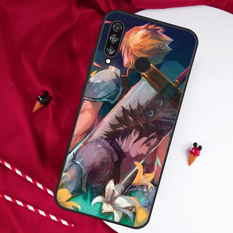 

final fantasy Для Huawei Nova 11 Pro 9 10 SE Y60 Y70 Y90 Y61 Y91 Y73 Y72 12i 11i 8i P20 P30 P40 Lite Чехол Huawei Nova Y90