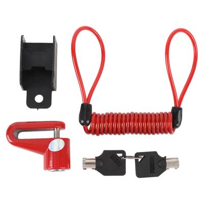 Disc Brake Wheel Lock Set Aluminum Alloy Anti Theft Security Wheel Disc Brake Lock for M365 Pro
