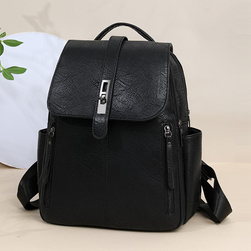 Backpack for Women, New Retro Casual Vintage Vintage Floral Large Capacity Backpack, Printed Fashionable Trendy Big Bag