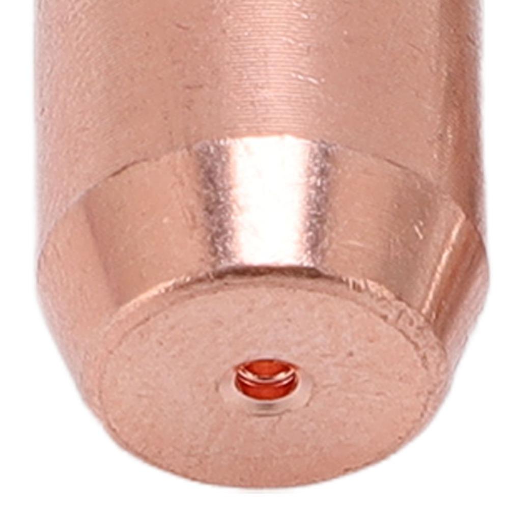10pcs Rose Gold Plasma Cutter Electrode Tip Silver Brass Cutting Gun Consumables Set Nozzle Cutting Consumables Replacement
