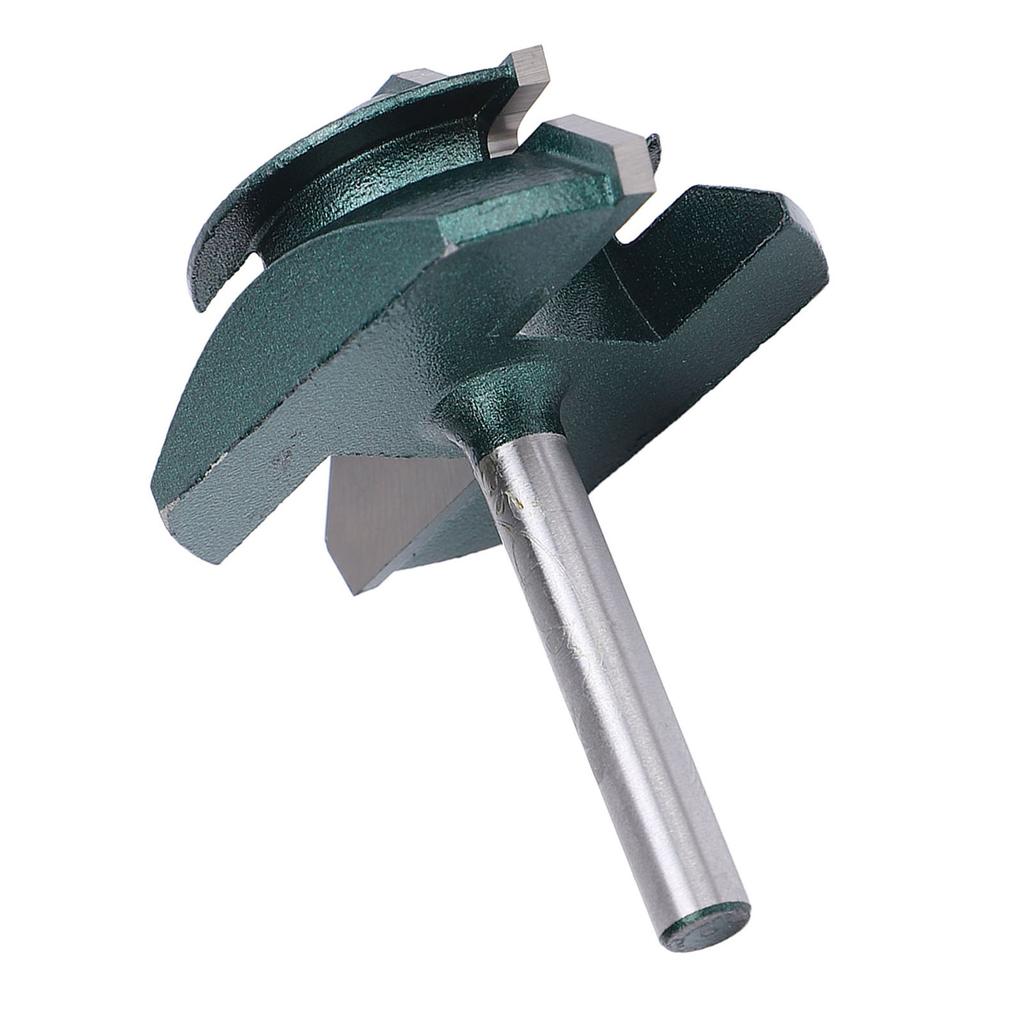 Wood Router Bit 45 Degree Locking Miter Joint Bit for Woodworking Projects 1/4 Inch Shank 2 Inch Cut