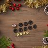 Creative DIY Button Craft Kit for Family Crafting Fun Handmade Hanging Ornaments Plastic Multicolor Decoration for Holidays