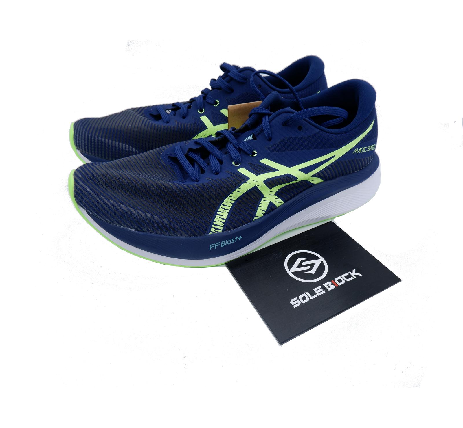

ASICS Magic Speed 3 Blue Expanse Illuminate Green 1011B703-401 EU 40