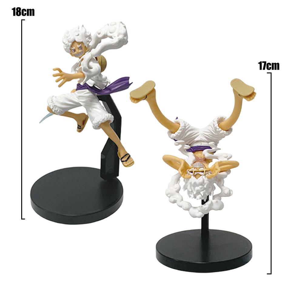 Anime ONE PIECE Figür Oyuncak 18cm Nika Monkey D Luffy Aksiyon Figürleri Bebekler Pvc Model Koleksiyonluk Heykel Oyuncak Hediye Stokta