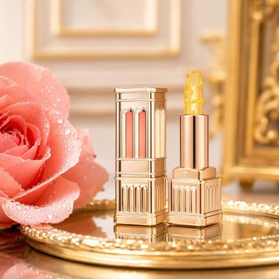 3.8G Color Changing Lipstick for Women, Hydrating Moisturizing Skin-Adaptive Lip Balm, Long-Lasting Waterproof PH Adjusting Clear Lip Gloss
