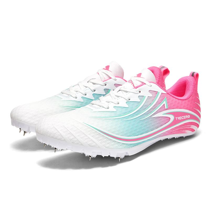 Track and field shoes Training shoes Breathable and colorful youth sports nails Summer new models