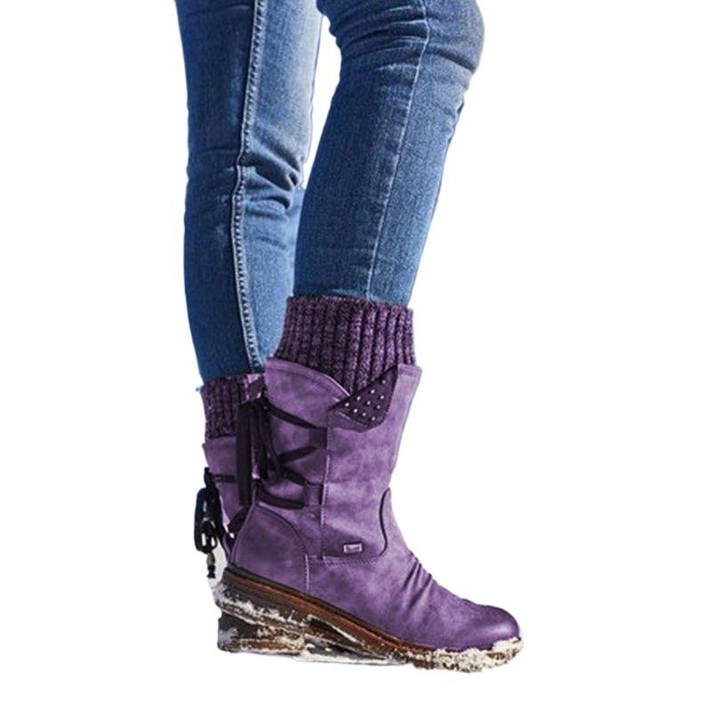 Women's Winter New Women's Shoes Simple Comfortable  Anti slip Wear resistant Women's Boots Daily Leisure Warm Short Boots
