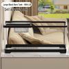 Premium Turtle Tank with Ecological Design, Sunning and Climbing Platforms, Desktop-Friendly with Lid, Also Suitable for Goldfish