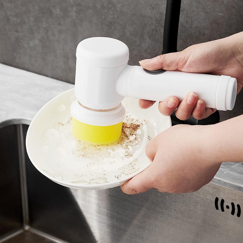 Electric Cleaning Brush Waterproof Household Multifunctional Kitchen Powerful Wireless Handheld Bathroom Tile Toilet