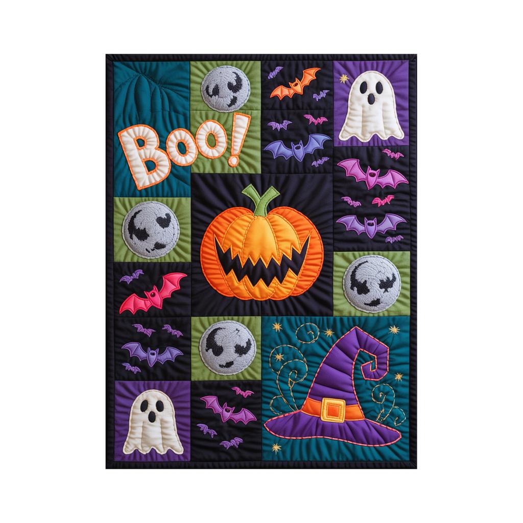 Halloween Print Pumpkin Castle Blanket Flannel Blanket Throw Blanket