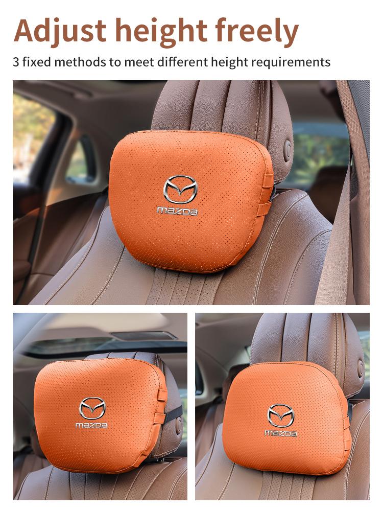 mazda 3 5 6 SKYACTIV Axela Atenza CX30 CX5 CX8 CX9 MX5 RX7 BT50 Car Headrest Neck Support Seat Lumbar Cushion Soft Neck Pillow