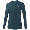 Yoga Clothing Women's Running Quick Dry Outer Wear Bottom Shirt Sports Fitness Tops Stretchy Tight Skinny Long Sleeve Tops