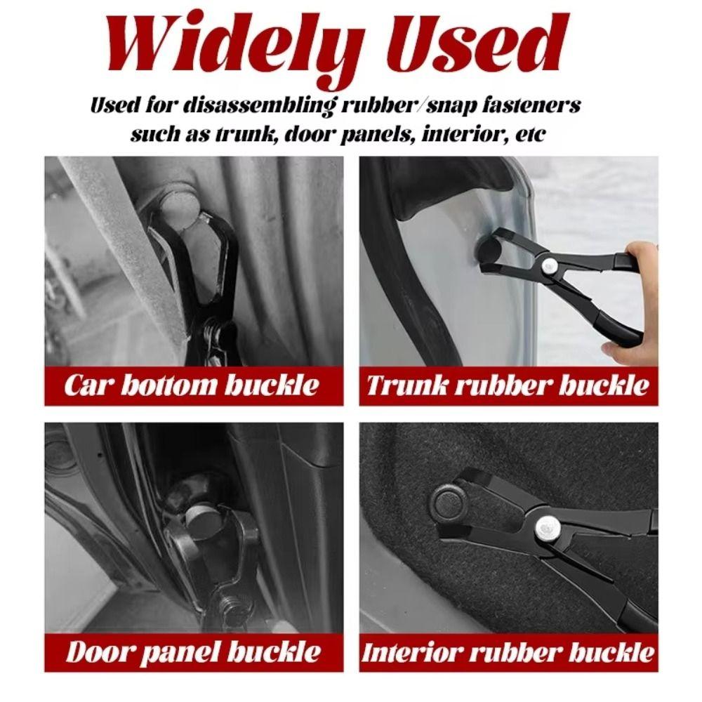30/80 Degree Buckle Removal Pliers Rust-proof Auto Trim Removal Tool Push Pin Pliers  Auto Repair