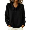 Cardigan in Maglia Colorata da Donna con Collo e Chiusura a Bottoni