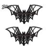 Wall Mounted Organizer Halloween Bat Corner Shelf Decorative Wooden Mount Display Dark Academia Decor Spiderweb Design Gothic Floating Rack for Home,