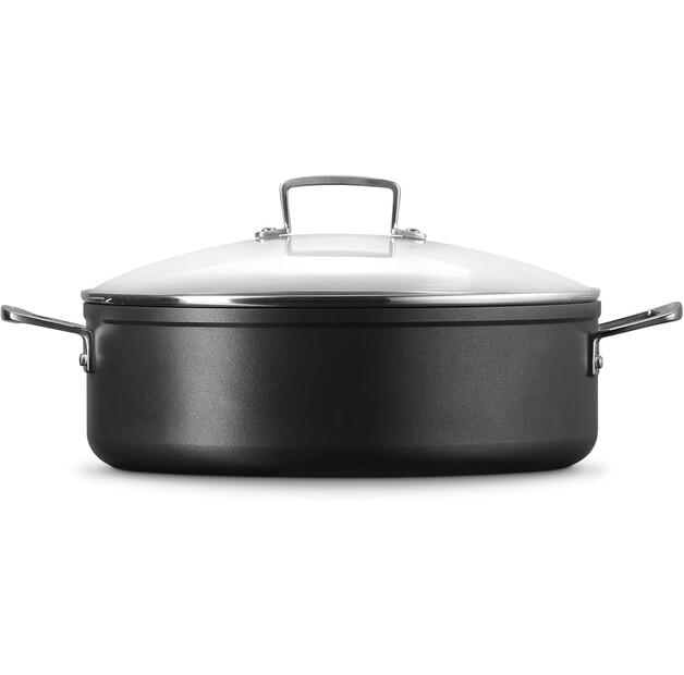 Le Creuset Aluminum Frying Pan with Glass Lid 30 Cm (51113300010500)