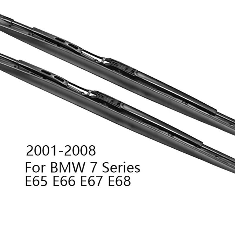 Wiper Blades for BMW 7 Series E65 E66 E67 E68 F01 F02 F03 F04 730i 735i 740i 745i 750i 760i 730d 740d 745d 730i/Li