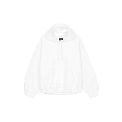 Flight Fleece Hoodie With Elastic Cuffs Women Tops Sail FD7238-133