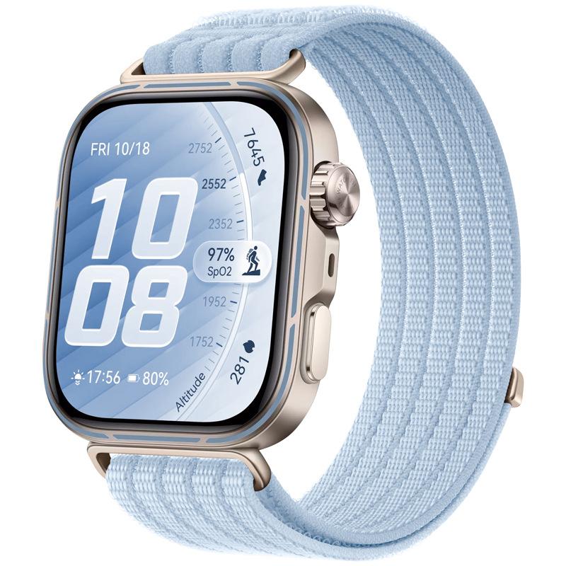 Pulseira de Laço Trançado de Nylon Para Huawei Watch Fit 5/Fit5 Pro Esportiva Confortável Respirável Pulseira de Pulso Para HUAWEI Fit 4Pro 4 3 Pulseira de Tecido