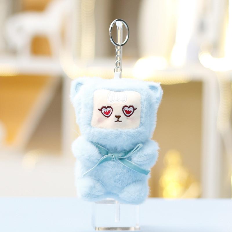 

Plush Tv Character Keychain With Polyester Filling For Girls Gift And Bag Decor