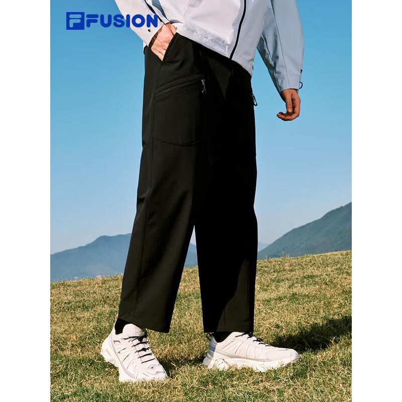 FILA FUSION Men's Straight-Leg Woven Casual Sports Pants