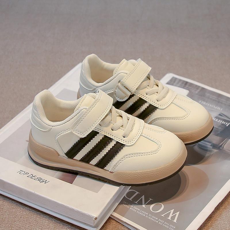Girls' German training shoes 2025 new autumn children's board shoes fashion sports shoes boys versatile casual white shoes trend