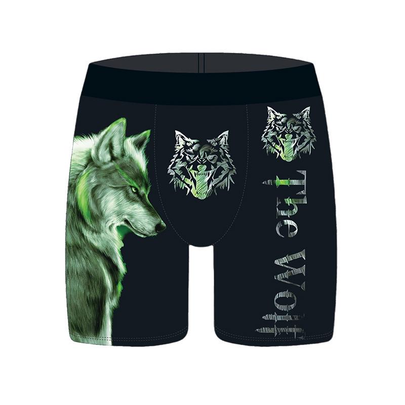 Men s 3D Pattern Quick-Dry Breathable Stretch Boxers XL (EU/US)