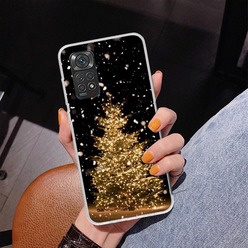 Merry Christmas Tree Snow Phone Case For Xiaomi Redmi Note 15 14 13 12S 12 11 Pro Plus 14S 11S 11E 10 10S 11T 5G Personalized Co