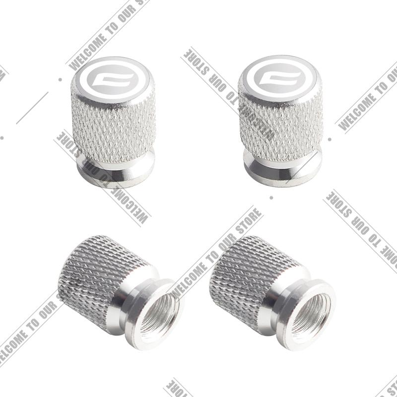 ASS1 Motorcycle CNC Aluminum For CF MOTO Emblem NK300 NK650 300SR 450SR 800MT 450MT 650GT 4pcs Tire Valve Air Port Stem Cover Caps