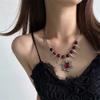Gothic Devil Eye Chokers Necklace Vintage Hip Hop Jewelry With Mystical Runes Details For Alternative Fashion Enthusiasts