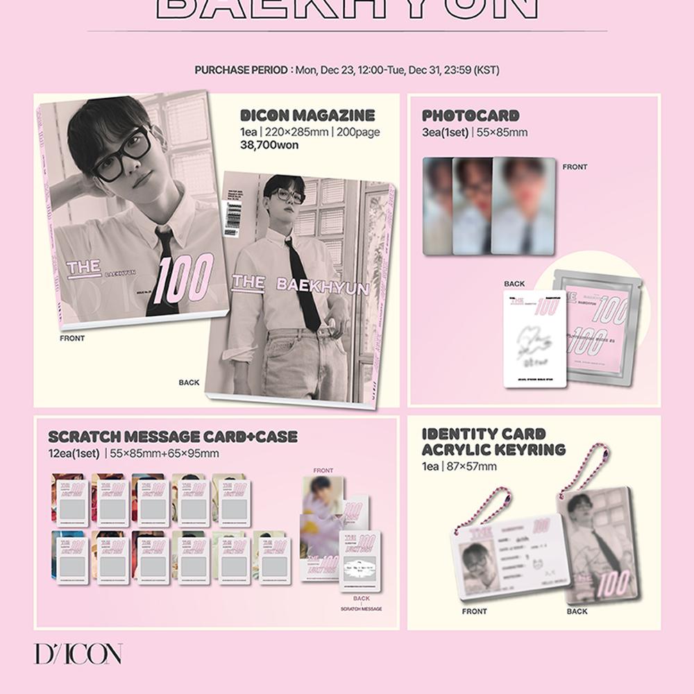 BAEKHYUN - DICON VOLUME N°25 : A-D Type