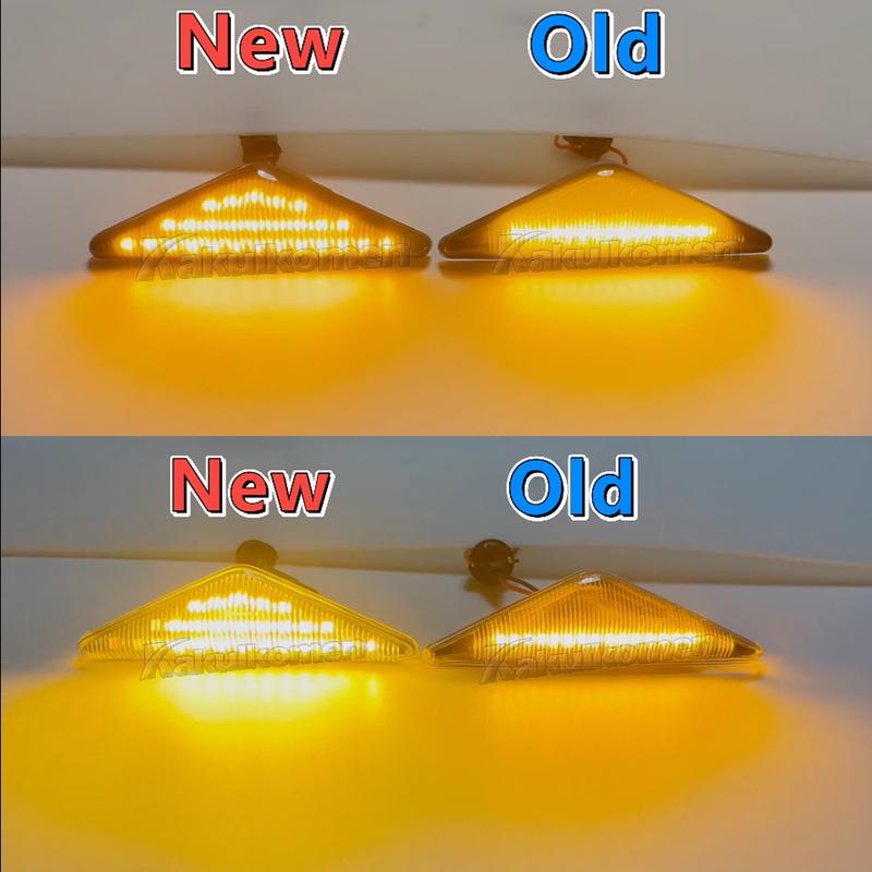 For Ford MONDEO 3 MK3 FOCUS 1 MK1 Flowing Side Repeater Light LED Dynamic Side Marker Turn Signal Lights Indicator Blinker Lamp