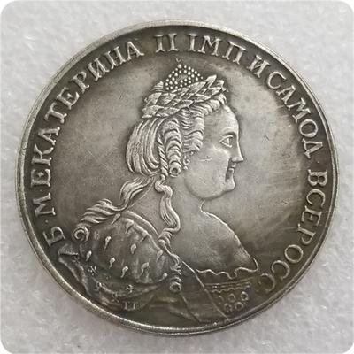 1789 Russian USSR Commemorative Collectible Souvenirs Silver Coins
