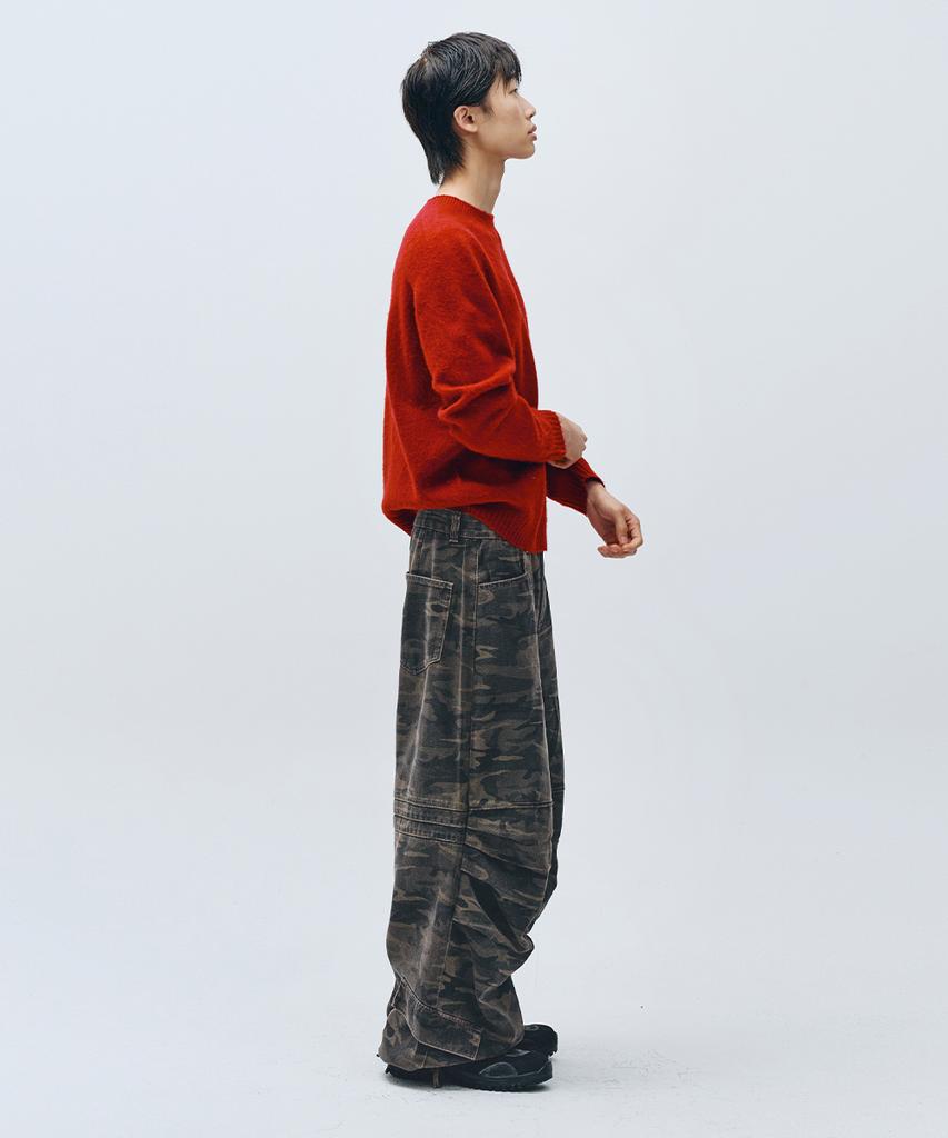 INTEMPOMOOD Camo Wide Parachute Pants_Camouflage