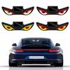 Blinking Moving Eyes Solar Demon Eye Light Anti-Rear-End Light  Universal Car Fit