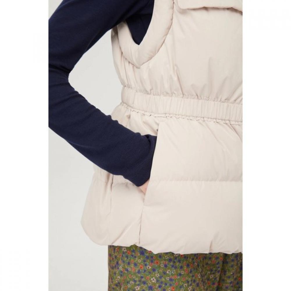 Benetton Color Fur Duck Down Vest Bapde4561