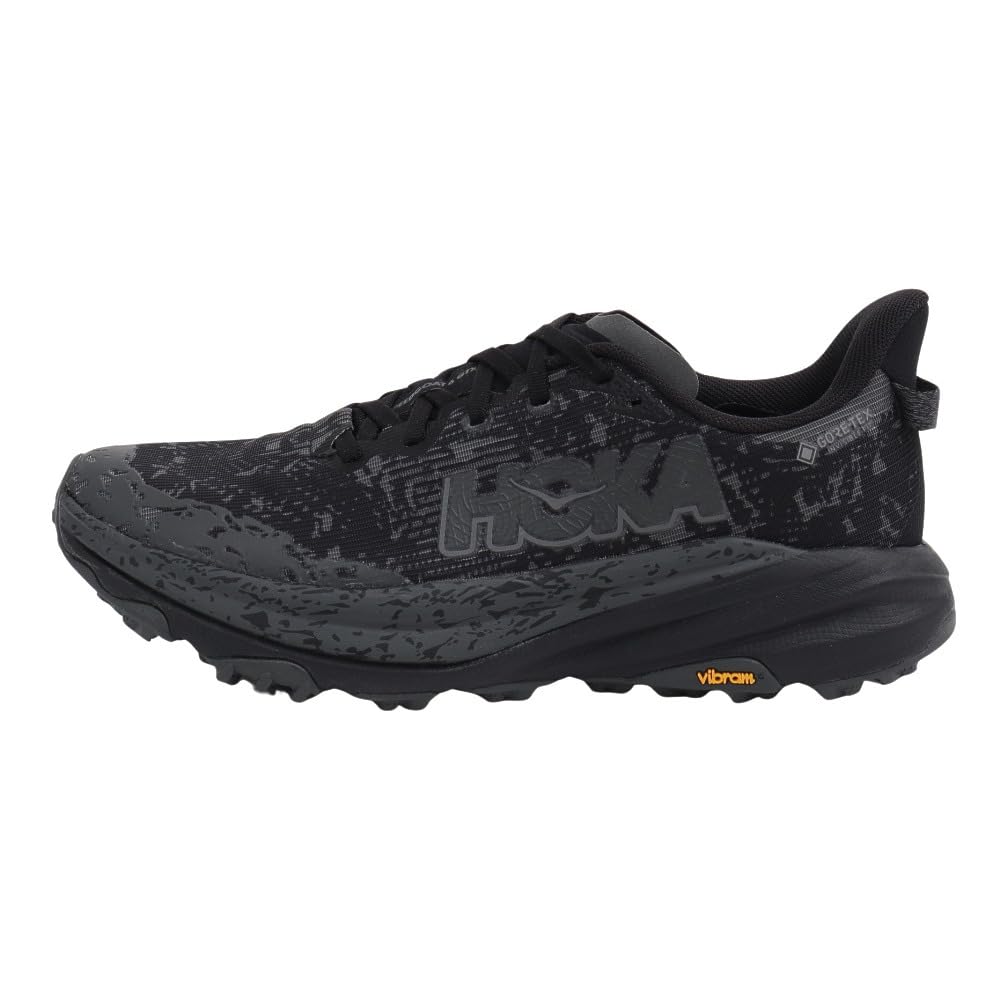 HOKA Speedgoat 6 GTX Trail Running Shoes Size (Black, 27.0, Men's, 1155150-BCKT)