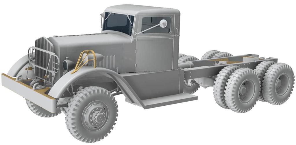 Thunder Model Scale American France M1000 Series 2 Heavy Tow Truck Plastic Model Kit TB35010 1/35 Ward-La (Military)