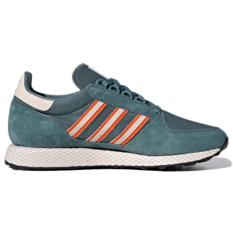 Adidas Originals Forest Grove Mesh Suede Classic Sports Cushioning Non-Slip Wear-Resistant Low-Top Lifestyle Casual Shoes Unisex Casual Shoes EF5467
