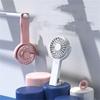 Handheld Fan Portable Fan Rechargeable Small Pocket Fan with 5 Speed Foldable Hook for Office Outdoor Indoor Pocket Fan