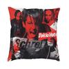 Soft Tokio Hotels Logo Music Rock Band Throw Pillow Case Decoration Custom Square Cushion Cover 40X40Cm Pillowcover Living Room