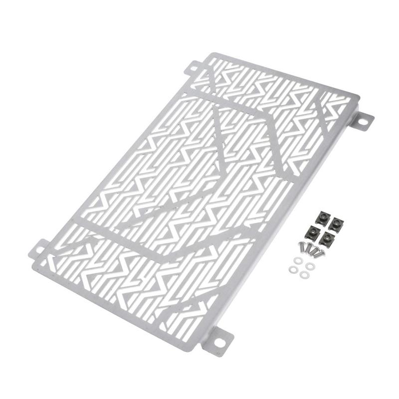 Motorcycle Radiator Grille Protective Cover Stainless Steel Frame Cooler Guard for Kawasaki Ninja400 Ninja250 18-19