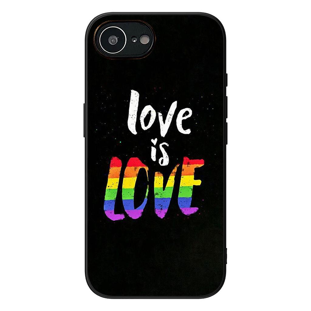 Liebe Ist Liebe LGBT Regenbogen Herz LGBTQ Hülle für Motorola Moto Edge 50 30 Fusion 40 NEO Ultra Pro G22 G23 G20 G35 G84 G13 G53