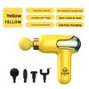 Little Yellow Duck Mini Fascia Gun Electric Silent Muscle Massager with LCD Screen for Men and Women Fitness